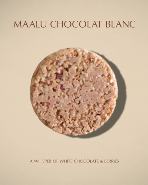 Maalu Chocolat Blanc - White Chocolate Crunch